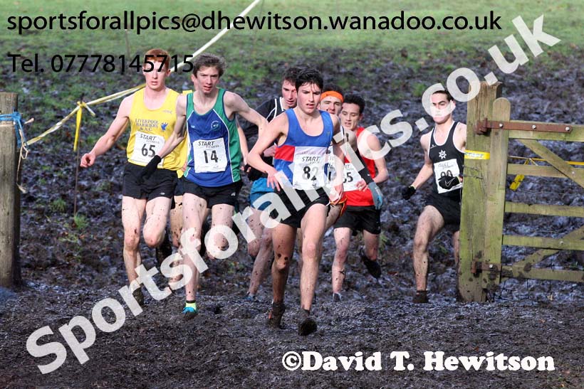 Mens under-20 Northern Cross Country Champs., Witton Park, Blackburn. Photo: David T. Hewitson/Sports for All Pics